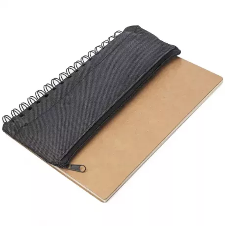 Cuaderno y cartuchera ecologico