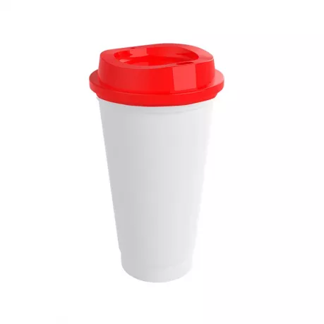 Vaso plastico con tapa Bt.Vle